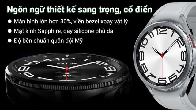 Top 1 so sánh giá Samsung Galaxy Watch6 Classic 47mm dây silicone - Tìm sản phẩm giá rẻ nhất - Ảnh 41