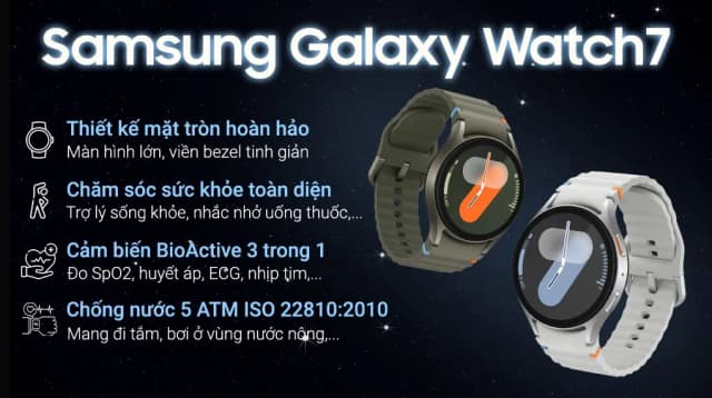 So sánh giá Samsung Galaxy Watch7 44mm dây silicone rẻ nhất? - Ảnh 5