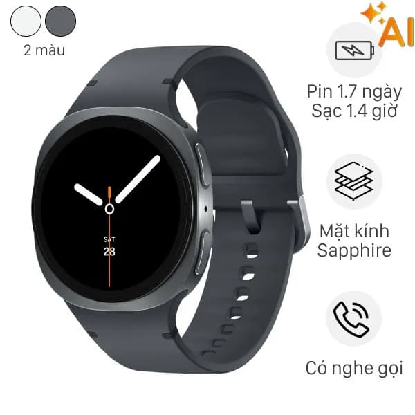 So sánh giá Samsung Galaxy Watch8 44mm dây silicone rẻ nhất? - Ảnh 2