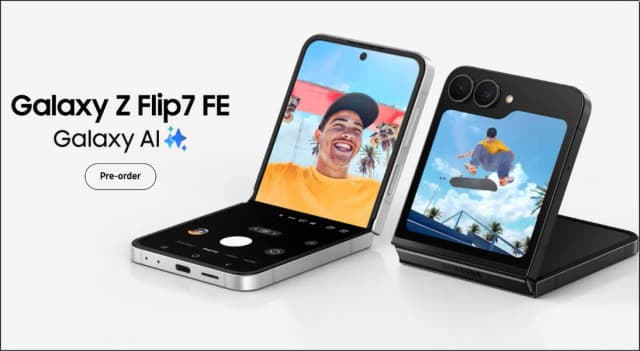 Điện thoại Samsung Galaxy Z Flip7 FE 5G 8GB/128GB - 13