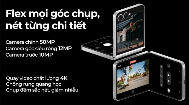 Điện thoại Samsung Galaxy Z Flip7 FE 5G 8GB/128GB - 8