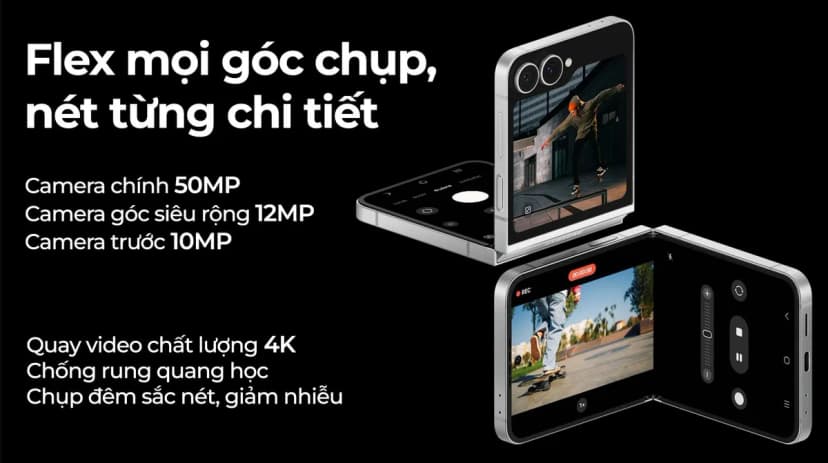 Điện thoại Samsung Galaxy Z Flip7 FE 5G 8GB/256GB - Giá rẻ nhất hôm nay - Ảnh 2