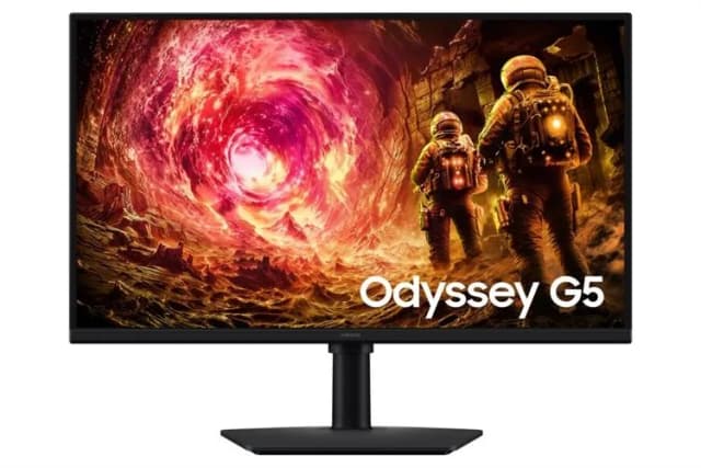 Màn hình Gaming Samsung Odyssey G5 G50F LS27FG502EEXXV (27 inch QHD, IPS, 180Hz, 1ms) - Ảnh 4