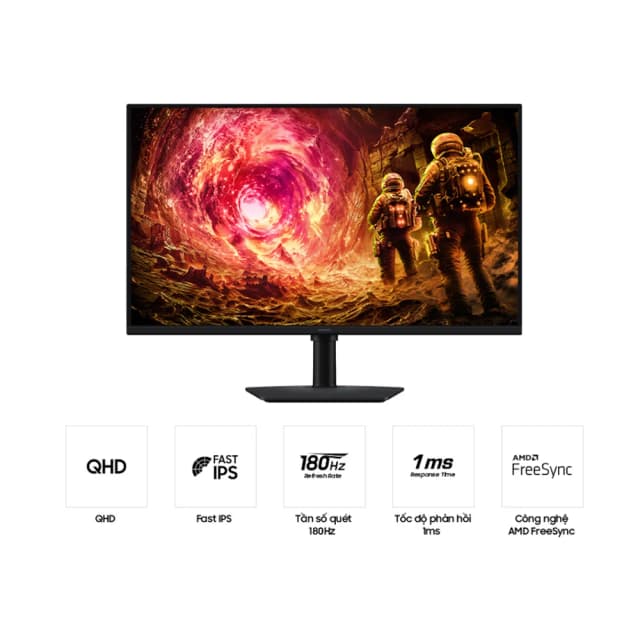 So sánh giá Màn hình Gaming Samsung Odyssey G5 G50F LS27FG502EEXXV (27 inch QHD, IPS, 180Hz, 1ms) rẻ nhất? - Ảnh 3