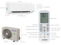 Máy lạnh Samsung Inverter 1.5 HP AR13DYHZAWKNSV - Giá rẻ nhất hôm nay - Ảnh 2