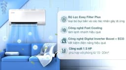Máy lạnh Samsung Inverter 1.5 HP AR13DYHZAWKNSV - Giá rẻ nhất hôm nay - Ảnh 5