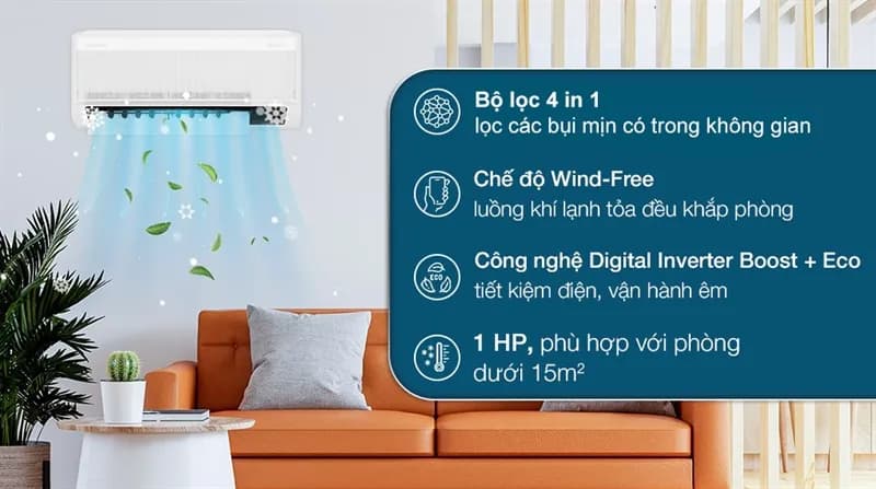 Máy lạnh Samsung Wind-Free Inverter 1 HP AR10CYECAWKNSV - Giá rẻ nhất hôm nay - Ảnh 16