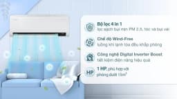 Máy lạnh Samsung Wind-Free Inverter 1 HP AR10CYECAWKNSV - Giá rẻ nhất hôm nay - Ảnh 3