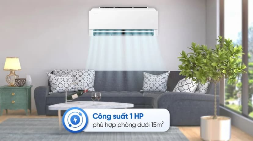 Máy lạnh Samsung Wind-Free Inverter 1 HP AR80H10DAAWNSV - Giá rẻ nhất hôm nay - Ảnh 2