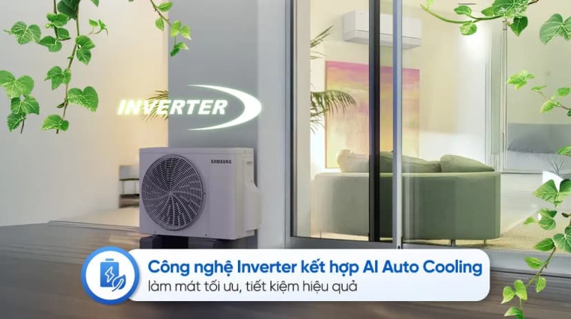 Máy lạnh Samsung Wind-Free Inverter 1 HP AR80H10DAAWNSV - Giá rẻ nhất hôm nay - Ảnh 3