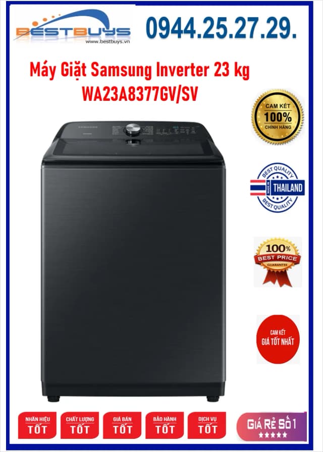 So sánh giá Máy giặt Samsung Inverter 23 kg WA23A8377GV/SV rẻ nhất? - Ảnh 13