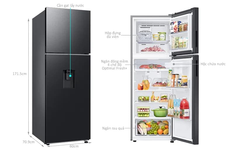 So sánh giá Tủ lạnh Samsung Inverter 345 lít RT35CG5544B1SV - Tìm sản phẩm giá rẻ nhất - Ảnh 9