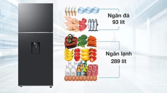 So sánh giá Tủ lạnh Samsung Inverter 382 lít RT38CG6584B1SV rẻ nhất? - Ảnh 8