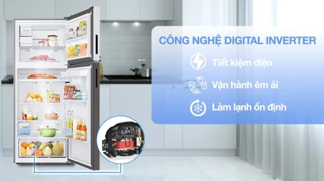 So sánh giá Tủ lạnh Samsung Inverter 406 lít Bespoke RT42CB6784C3SV rẻ nhất? - Ảnh 9