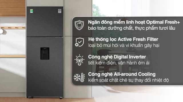So sánh giá Tủ lạnh Samsung Inverter 406 lít RT42CG6584B1SV rẻ nhất? - Ảnh 7