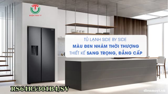 So sánh giá Tủ lạnh Samsung Inverter 635 lít Side By Side RS64R5301B4/SV rẻ nhất? - Ảnh 9
