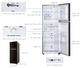 Tủ lạnh Samsung Inverter 236 lít RT22M4032BY/SV - Giá rẻ nhất hôm nay - Ảnh 4