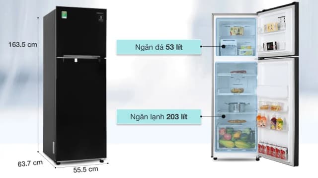 So sánh giá Tủ lạnh Samsung Inverter 256 lít RT25M4032BU/SV rẻ nhất? - Ảnh 3