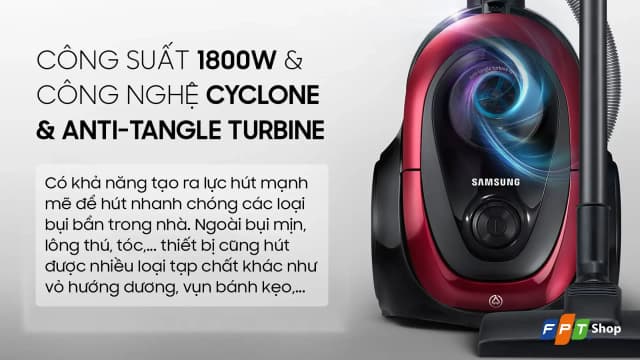 Top 1 so sánh giá Máy hút bụi dạng hộp Samsung VC18M2120SB/SV - Tìm sản phẩm giá rẻ nhất - Ảnh 15
