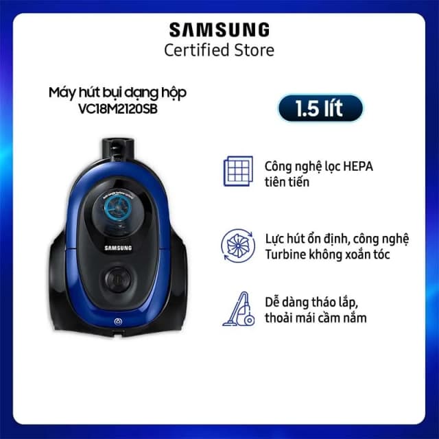 Top 1 so sánh giá Máy hút bụi dạng hộp Samsung VC18M2120SB/SV - Tìm sản phẩm giá rẻ nhất - Ảnh 21