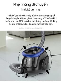 Máy hút bụi dạng hộp Samsung VC18M2120SB/SV - Giá rẻ nhất hôm nay - Ảnh 8