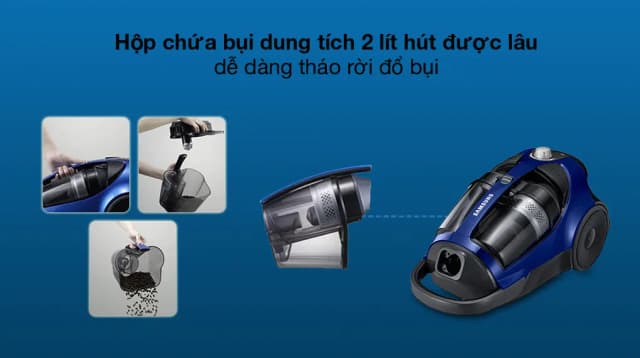 So sánh giá Máy hút bụi dạng hộp Samsung VCC8836V36/XSV rẻ nhất? - Ảnh 16
