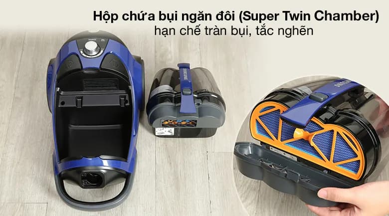 So sánh giá Máy hút bụi dạng hộp Samsung VCC8836V36/XSV - Tìm sản phẩm giá rẻ nhất - Ảnh 18