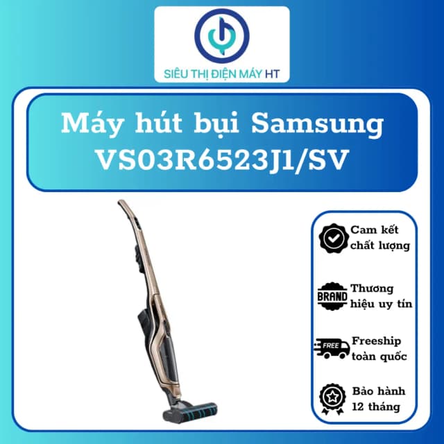 Máy hút bụi không dây Samsung VS03R6523J1/SV - Ảnh 12