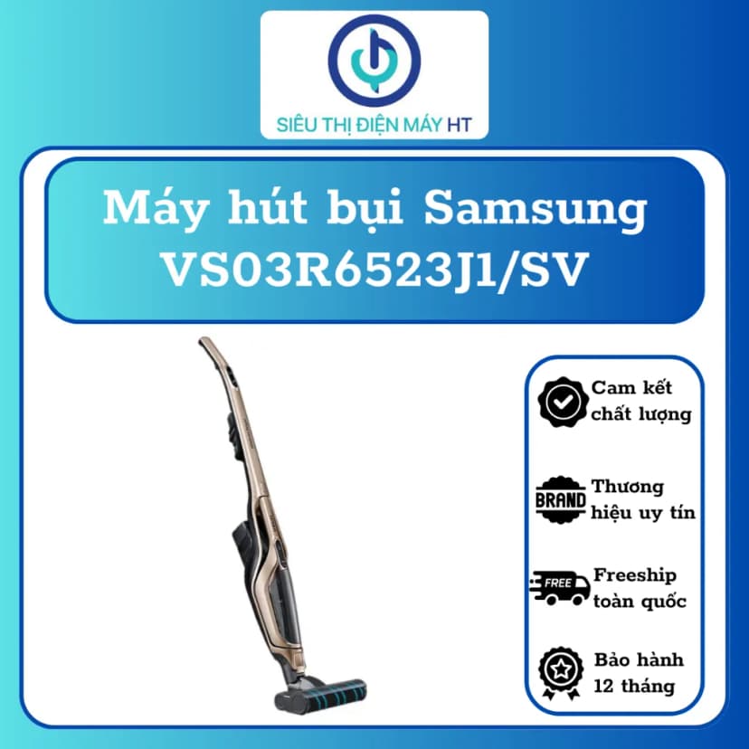 Máy hút bụi không dây Samsung VS03R6523J1/SV - Giá rẻ nhất hôm nay - Ảnh 1