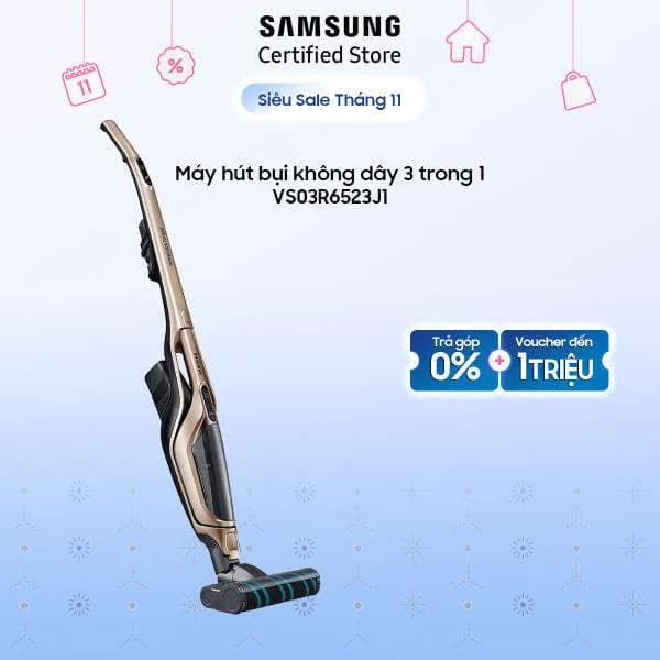 Máy hút bụi không dây Samsung VS03R6523J1/SV - Giá rẻ nhất hôm nay - Ảnh 26