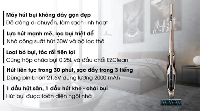 Top 1 so sánh giá Máy hút bụi không dây Samsung VS03R6523J1/SV - Tìm sản phẩm giá rẻ nhất - Ảnh 27
