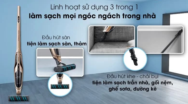 Máy hút bụi không dây Samsung VS03R6523J1/SV - Giá rẻ nhất hôm nay - Ảnh 32