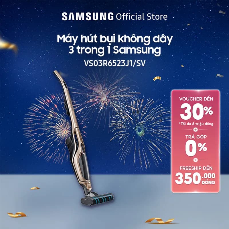 Máy hút bụi không dây Samsung VS03R6523J1/SV - Giá rẻ nhất hôm nay - Ảnh 48