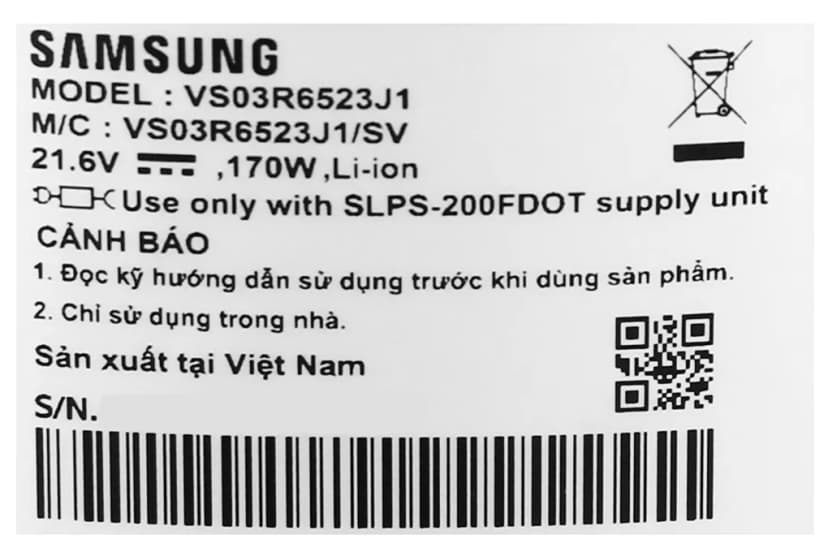 Máy hút bụi không dây Samsung VS03R6523J1/SV - Giá rẻ nhất hôm nay - Ảnh 54