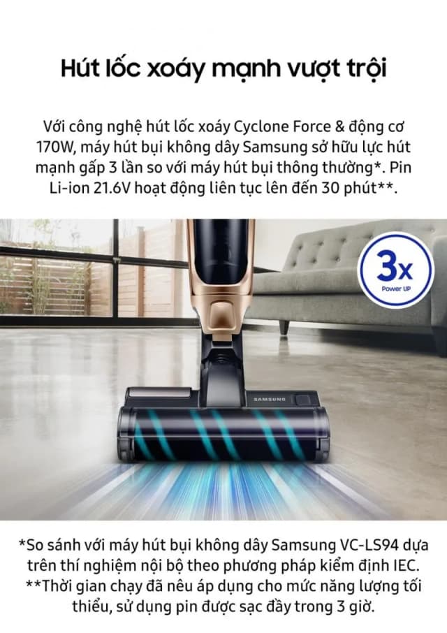 Top 1 so sánh giá Máy hút bụi không dây Samsung VS03R6523J1/SV - Tìm sản phẩm giá rẻ nhất - Ảnh 60