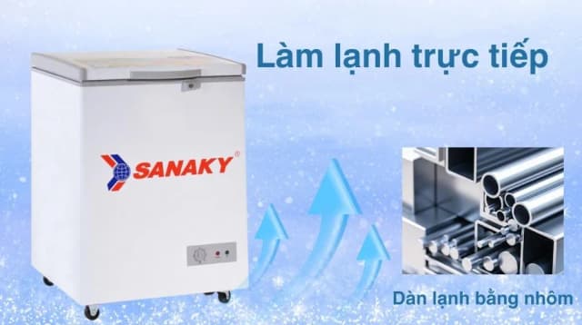Top 1 so sánh giá Tủ Đông Sanaky 100 lít VH162HY2 - Tìm sản phẩm giá rẻ nhất - Ảnh 3