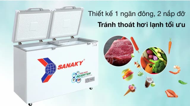 So sánh giá Tủ đông Sanaky Inverter 270 lít TD.VH3699A4K rẻ nhất? - Ảnh 6