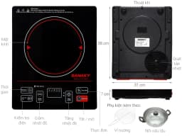 So sánh giá Bếp hồng ngoại đơn Sanaky SNK-2101HG 2000W - Tìm sản phẩm giá rẻ nhất - Ảnh 19
