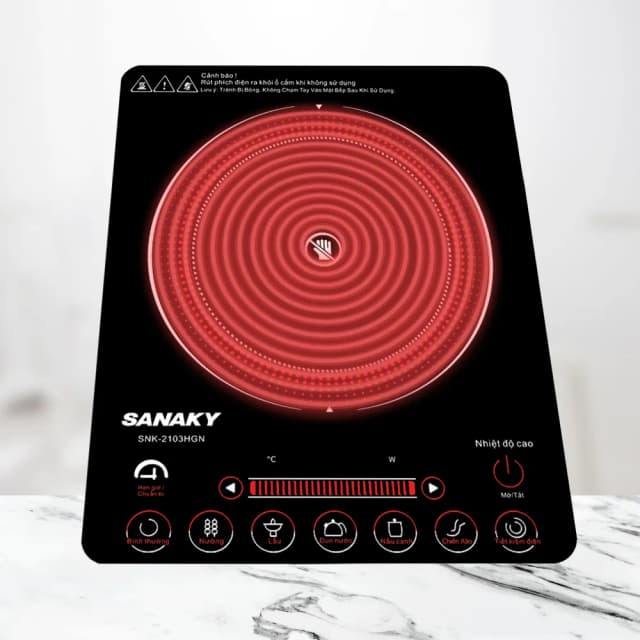 So sánh giá Bếp hồng ngoại đơn Sanaky SNK-2103HGN 2000W rẻ nhất? - Ảnh 15