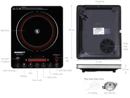 So sánh giá Bếp hồng ngoại đơn Sanaky SNK-2103HGN 2000W - Tìm sản phẩm giá rẻ nhất - Ảnh 3