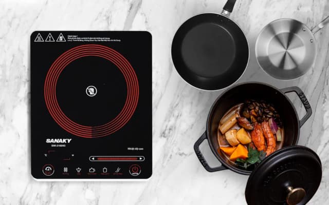 So sánh giá Bếp hồng ngoại đơn Sanaky SNK2102HG 2000W rẻ nhất? - Ảnh 13