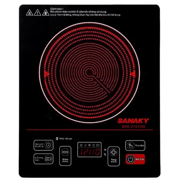 So sánh giá Bếp hồng ngoại đơn Sanaky SNK2102HG 2000W rẻ nhất? - Ảnh 3