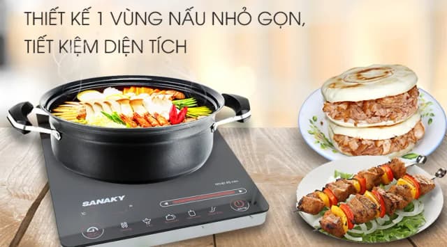 So sánh giá Bếp hồng ngoại đơn Sanaky SNK2102HG 2000W rẻ nhất? - Ảnh 7