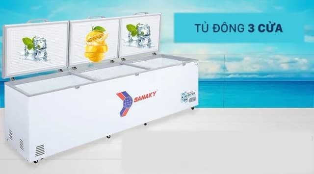 So sánh giá Tủ đông Sanaky Inverter 1143.5 lít VH-1399HY3 rẻ nhất? - Ảnh 4