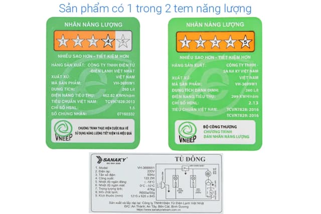So sánh giá Tủ đông Sanaky 260 lít VH-3699W1 rẻ nhất? - Ảnh 16