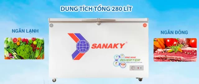 So sánh giá Tủ đông Sanaky Inverter 280 lít VH-4099W3 rẻ nhất? - Ảnh 17