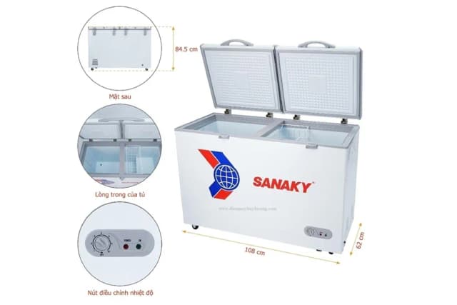 So sánh giá Tủ đông Sanaky 410 lít VH 5699HY rẻ nhất? - Ảnh 18