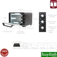 So sánh giá Lò nướng Sanaky VH259S2D 25 lít rẻ nhất? - Ảnh 16