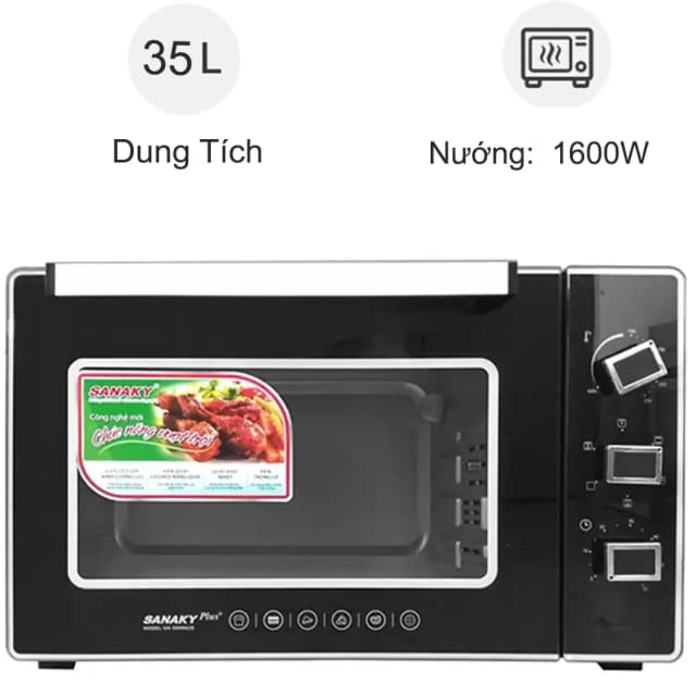 So sánh giá Lò nướng Sanaky VH3599S2D 35 lít rẻ nhất? - Ảnh 5