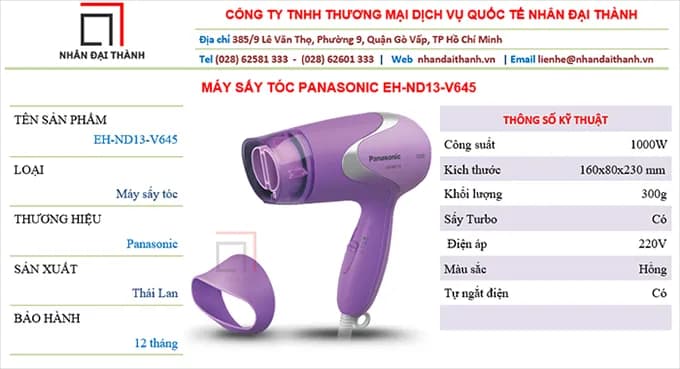 So sánh giá Máy sấy tóc Panasonic EH-ND13-V645 - Tìm sản phẩm giá rẻ nhất - Ảnh 19